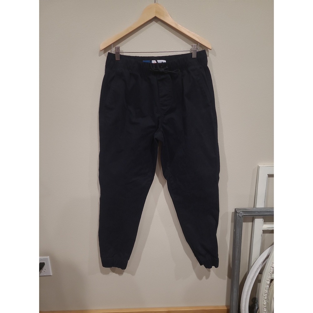 Old Navy Modern Jogger Pant men's SZ‎ M black built in flex athletic casual